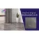 Marmy Grey Polished Marble Effect Porcelain Floor Tile