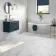 Mystery Carrara White Marble Effect Matt Ceramic Wall and Floor Tile