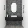 Rio Black Split Face Effect Italian Porcelain Wall Tile