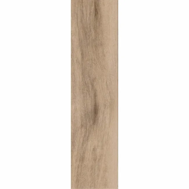 Baron Dark Oak Wood Effect Matt Porcelain Floor Tile