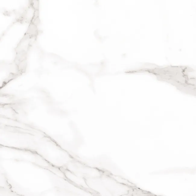 Carrara White Marble Effect Matt Ceramic Floor Tile