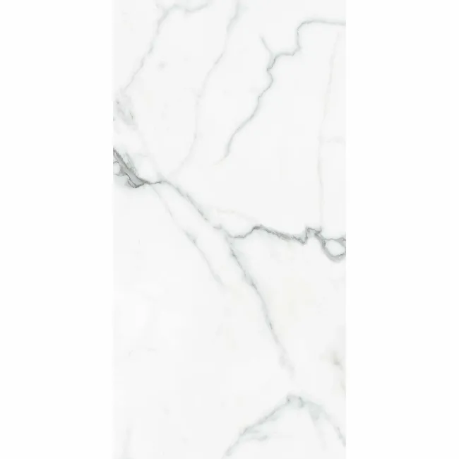 Carrera White Marble Effect Matt Porcelain Wall and Floor Tile