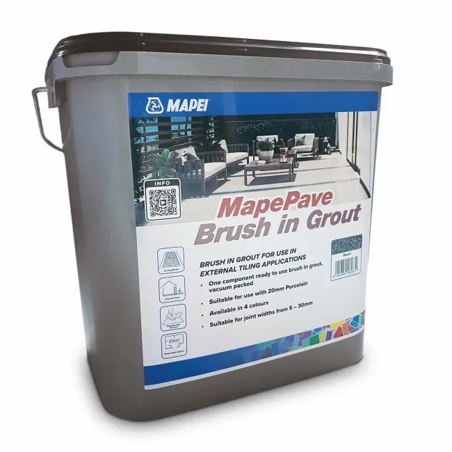 MapePave Brush In Grout - Light Grey- 15Kg
