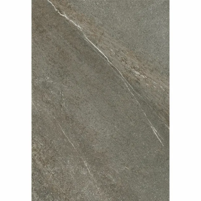 Sakhir Dark Grey Stone Effect Matt Porcelain Large Outdoor Slab Tile