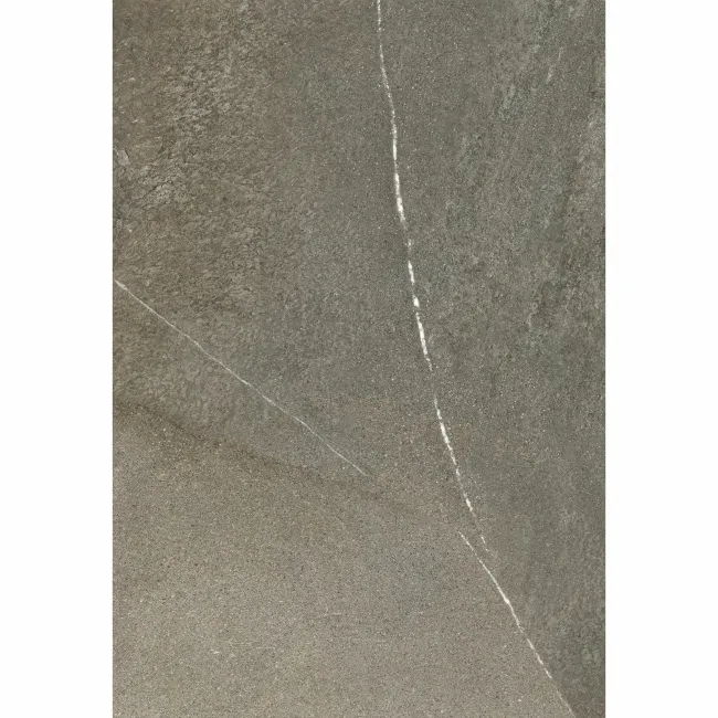 Sakhir Dark Grey Stone Effect Matt Porcelain Large Outdoor Slab Tile