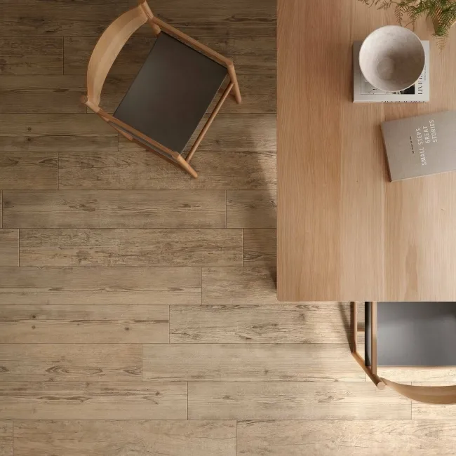 Sequoia Light Oak Wood Effect Anti Slip Italian Porcelain Tile