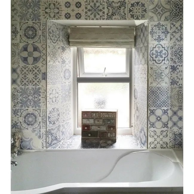 Skyros Delft Blue Wall and Floor Tiles