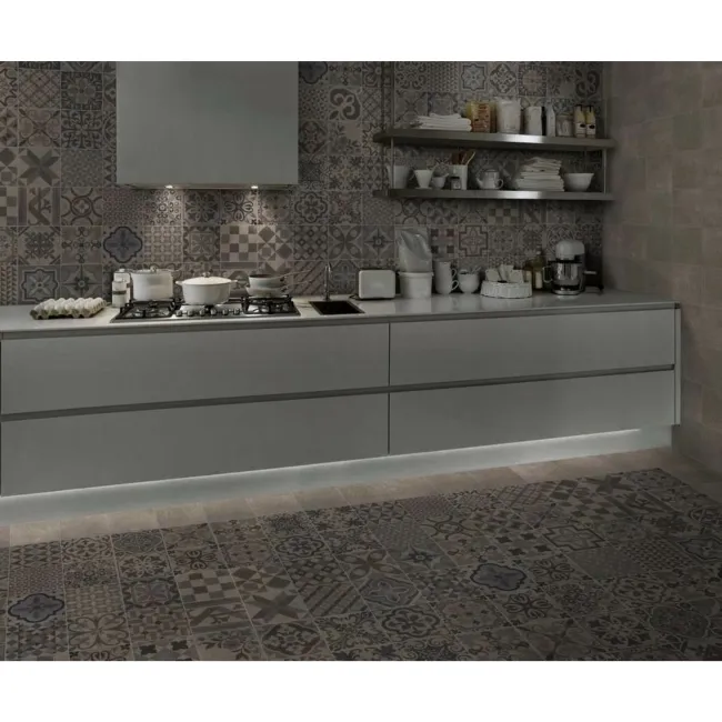 Skyros Delft Grey Wall and Floor Tiles 