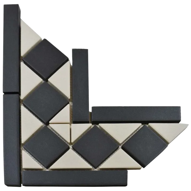 Victoria White & Black Corner